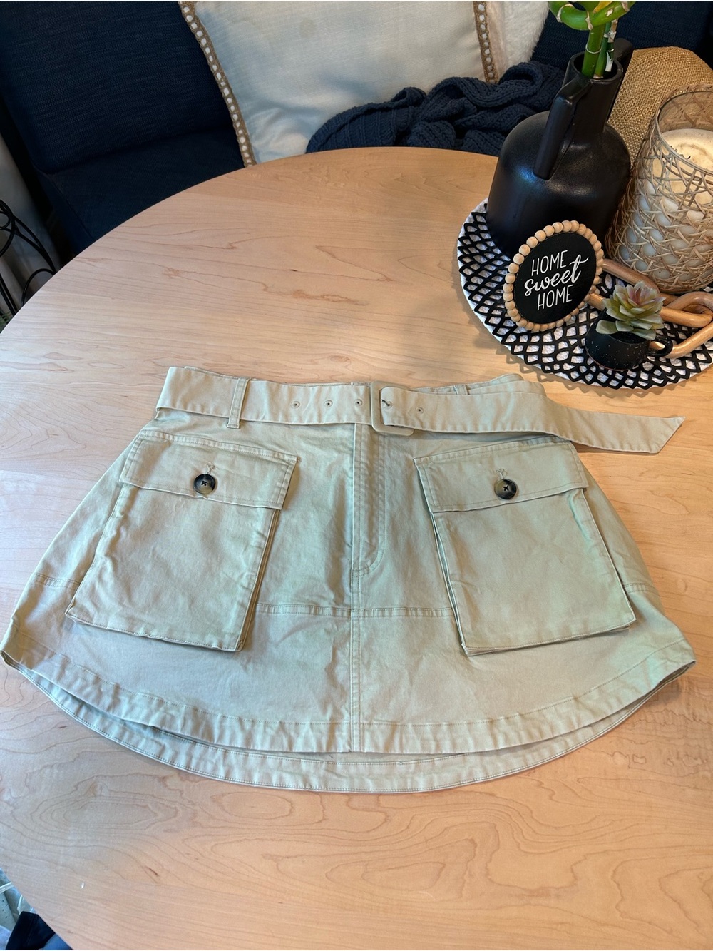 KBB by Kahlana tan skirt size 10